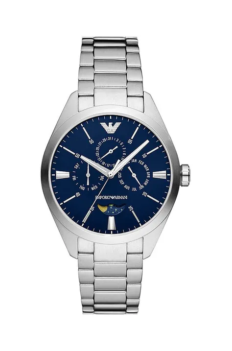 Emporio Armani zegarek męski kolor srebrny AR11553