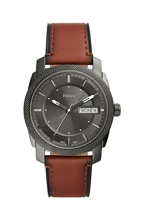 Fossil zegarek męski kolor brązowy FS5900