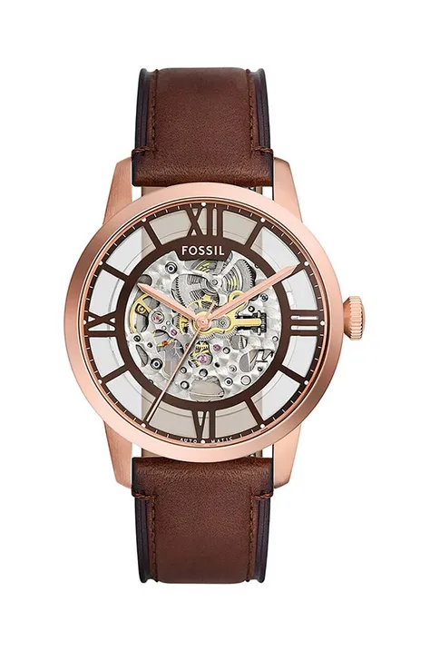 Часы Fossil мужской цвет коричневый ME3259
