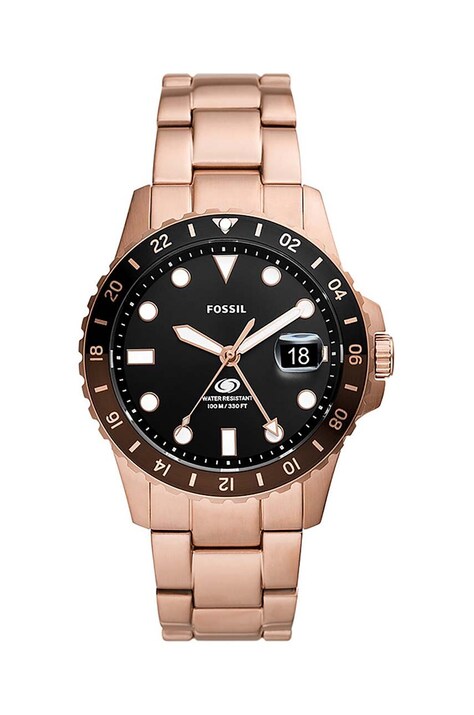 Годинник Fossil чоловічий колір золотий FS6027