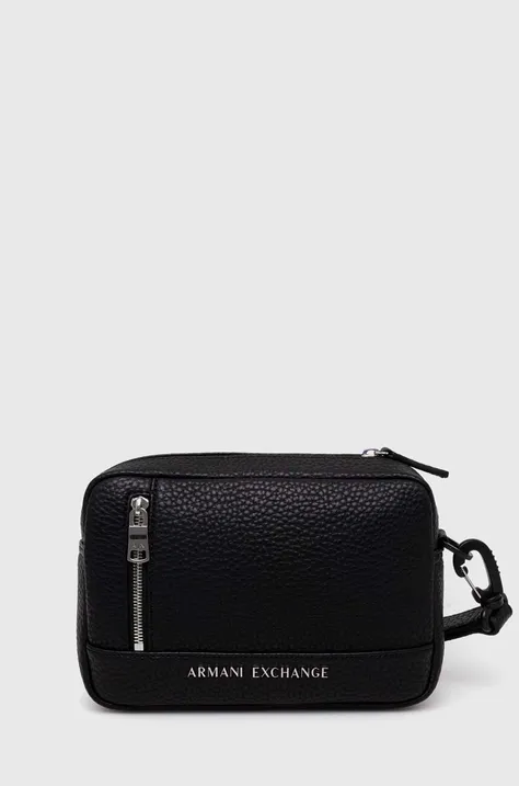 Kozmetická taška Armani Exchange čierna farba, 958542 CC828