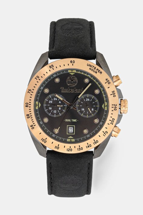 Годинник Timberland колір чорний TDWGF2230502