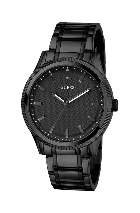 Guess zegarek męski kolor czarny GW0626G3