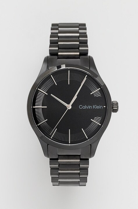 Годинник Calvin Klein 25200040 чоловічий колір чорний 25200040