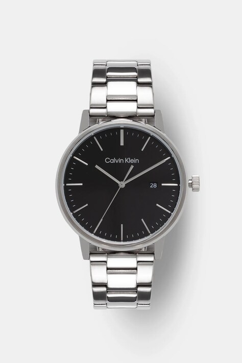Calvin Klein zegarek męski kolor srebrny 25200053