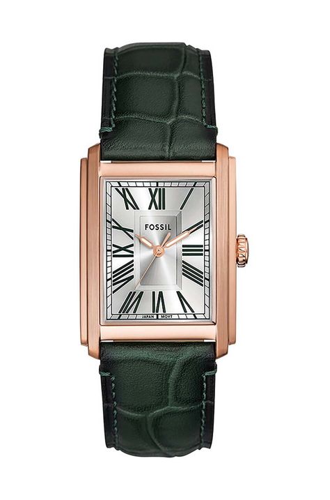 Ρολόι Fossil χρώμα: πράσινο, FS6077