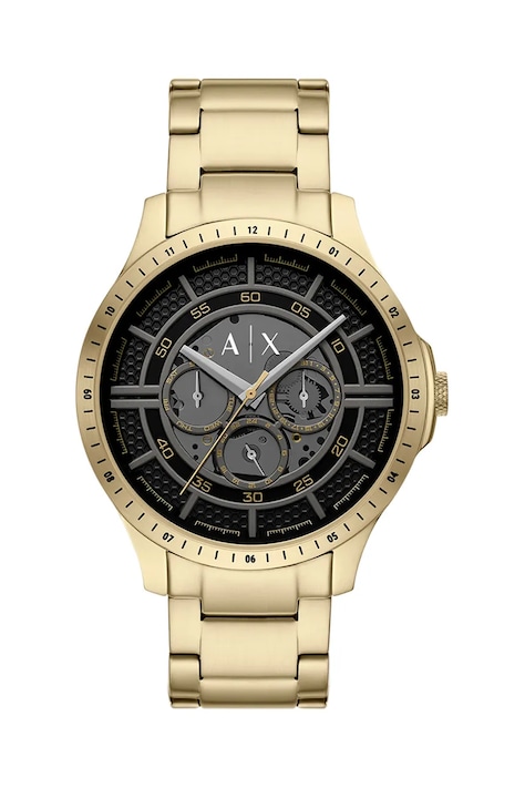 Armani Exchange zegarek Exchange Hampton męski kolor czarny AX2461