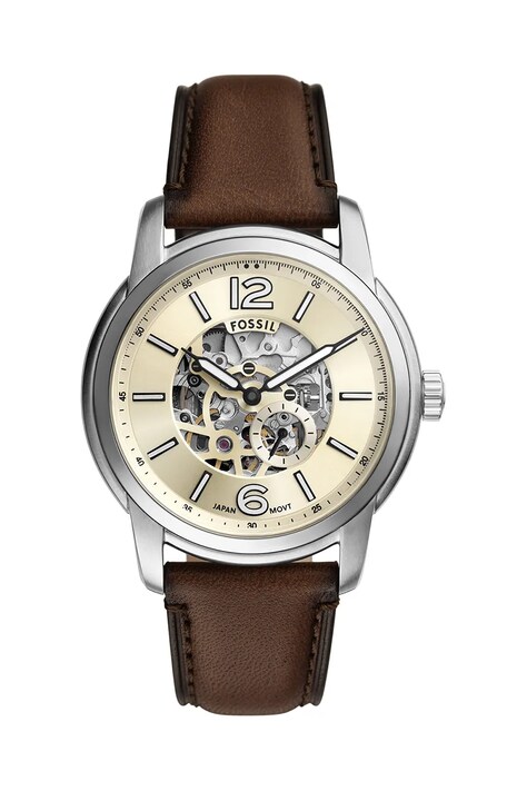 Годинник Fossil чоловічий колір коричневий ME3264