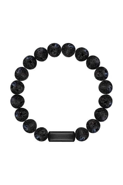 Βραχιόλι με φυσικές πέτρες Lilou Stones 226/190/BRA/ASH/NO1/80