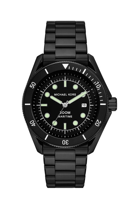 Годинник Michael Kors чоловічий колір чорний MK9181