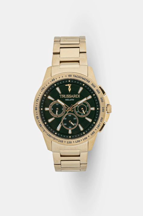 Trussardi ceas T-HAWK barbati, culoarea auriu, R2453153001