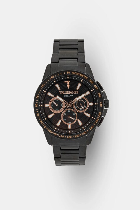 Trussardi óra T-HAWK fekete, férfi, R2453153002