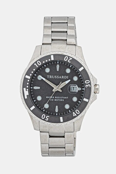 Годинник Trussardi CITY LIFE чоловічий колір срібний R2453169007