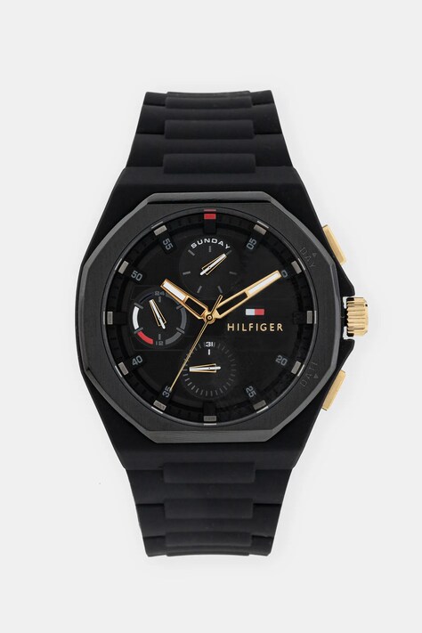 Hodinky Tommy Hilfiger černá barva, 1792120