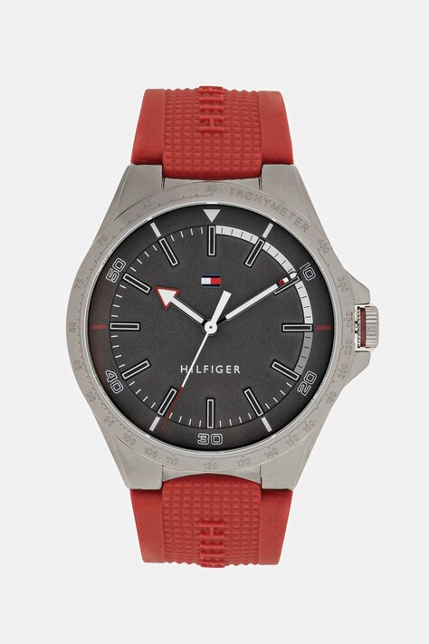 Tommy Hilfiger zegarek męski kolor czerwony 1791527