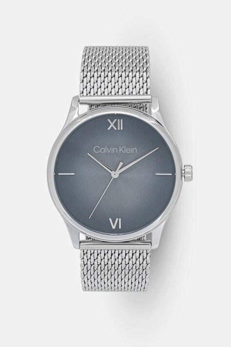 Годинник Calvin Klein чоловічий колір срібний 25200450