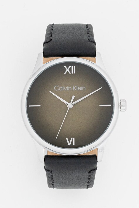 Calvin Klein ceas bărbați, culoarea negru, 25200454