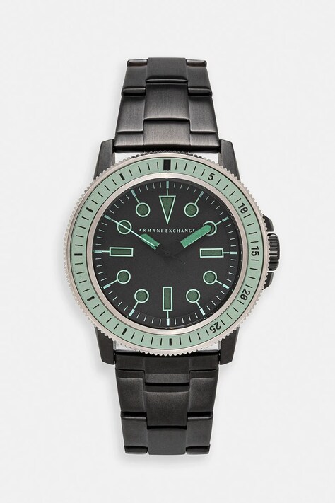 Годинник Armani Exchange чоловічий колір чорний AX1858