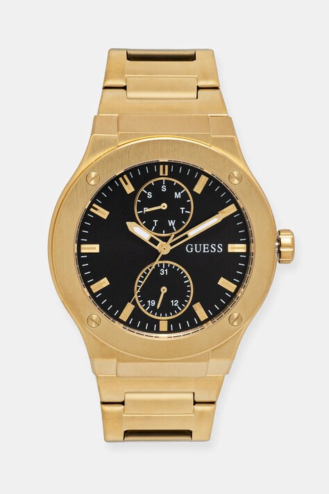 Годинник Guess чоловічий колір золотий GW0795G4