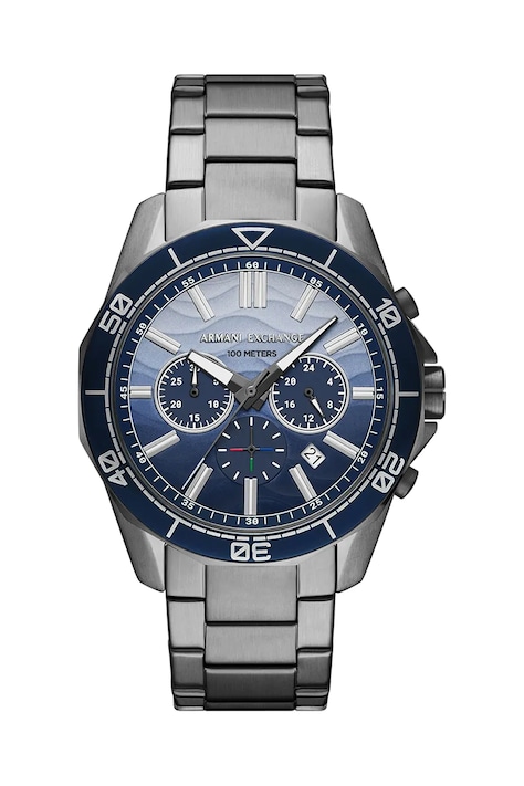 Ura Armani Exchange SPENCER moška, siva barva, AX1967