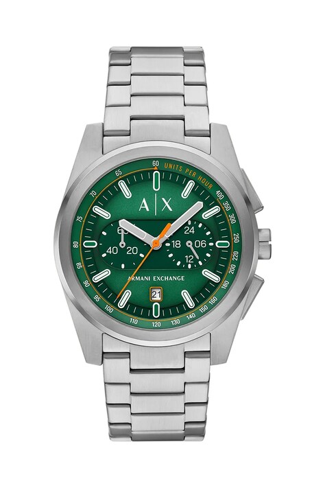 Годинник Armani Exchange PARKER чоловічий колір срібний AX2862
