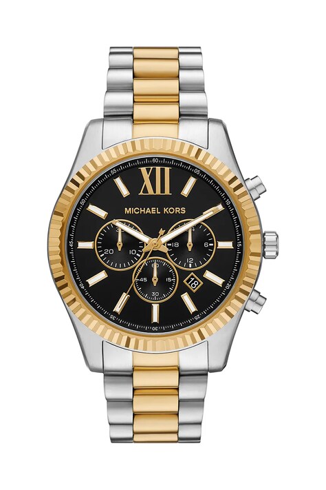Michael Kors zegarek LEXINGTON męski kolor srebrny MK9207