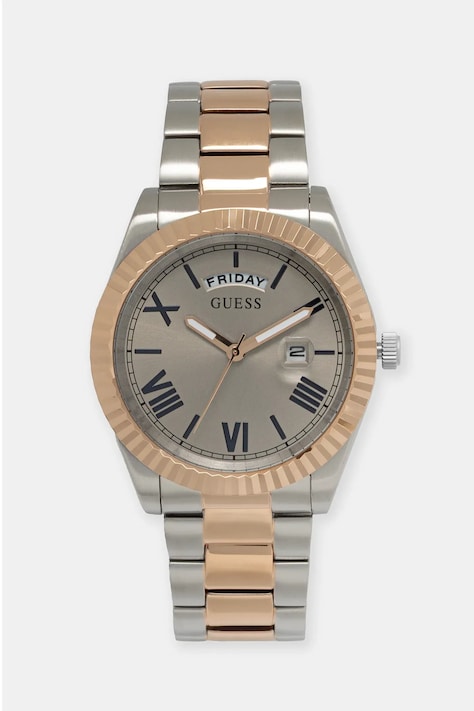 Guess zegarek męski kolor srebrny GW0265G13