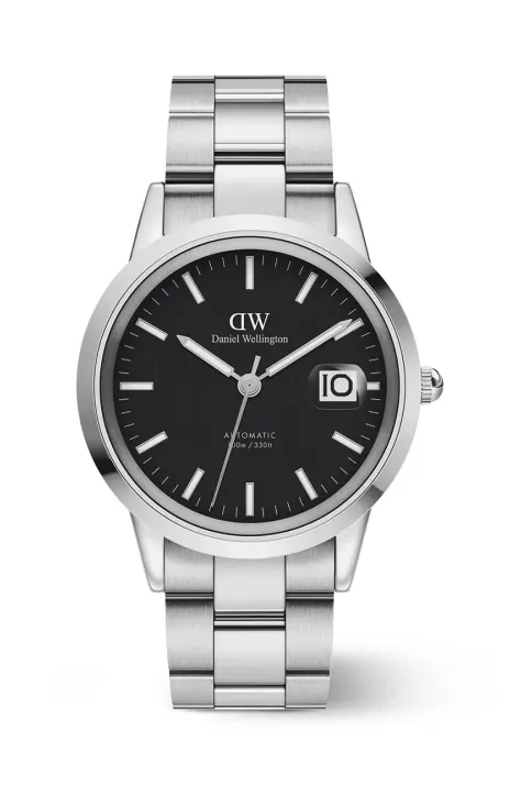 Daniel Wellington zegarek męski kolor srebrny DW00100482