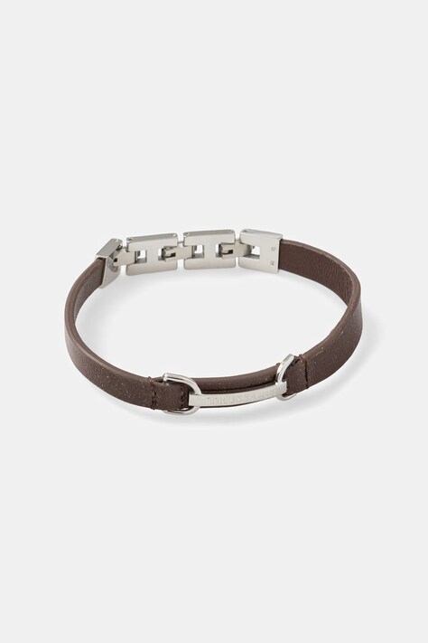 Trussardi bransoletka skórzana T-LEATHER męska TJAXZ07