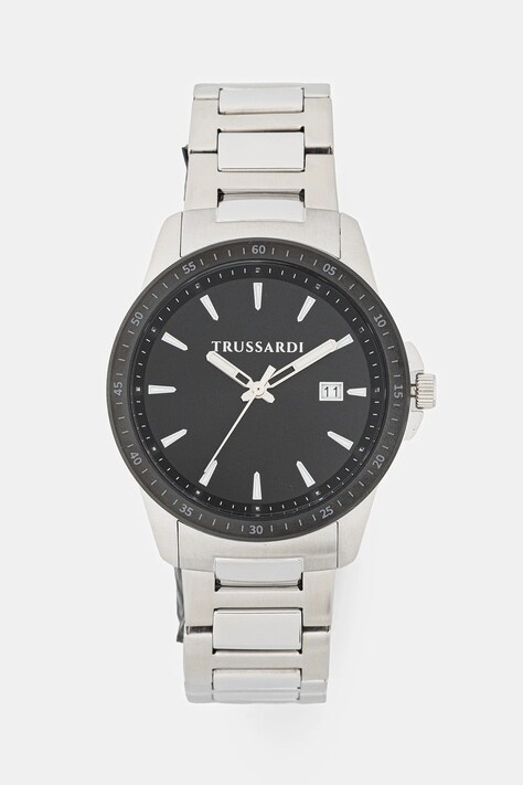 Trussardi zegarek T-HAWK męski kolor srebrny R2453153006