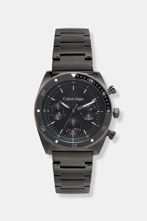 Ρολόι Calvin Klein χρώμα: ασημί, 25200466