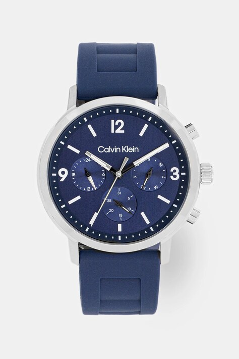 Calvin Klein zegarek męski kolor granatowy 25200460