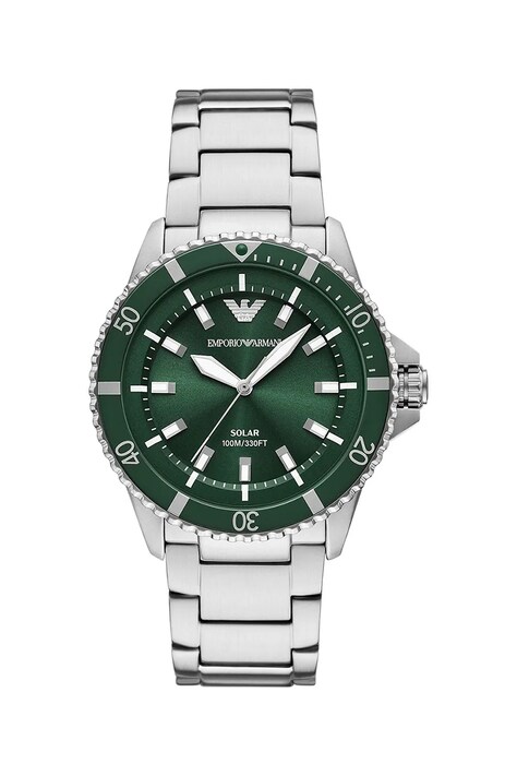 Emporio Armani zegarek męski kolor srebrny AR11698