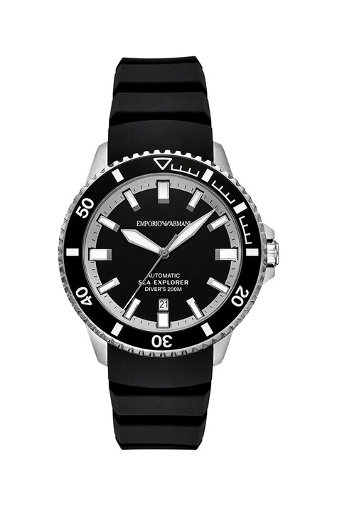 Emporio Armani zegarek męski kolor czarny AR60086