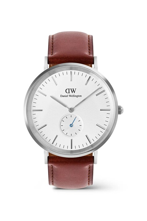 Daniel Wellington zegarek męski kolor srebrny DW00100867