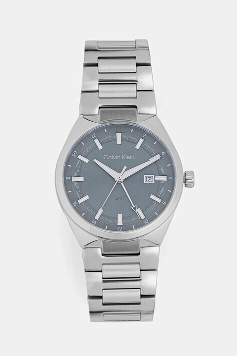 Calvin Klein zegarek męski kolor srebrny 25200492