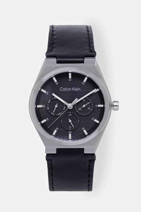 Ura Calvin Klein moška, srebrna barva, 25200524