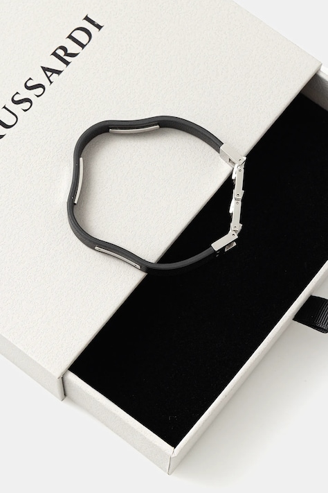 Шкіряний браслет Trussardi — фото 3