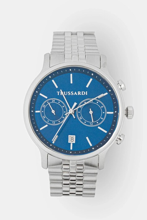 Trussardi zegarek T-INEDITO męski kolor srebrny R2453174003