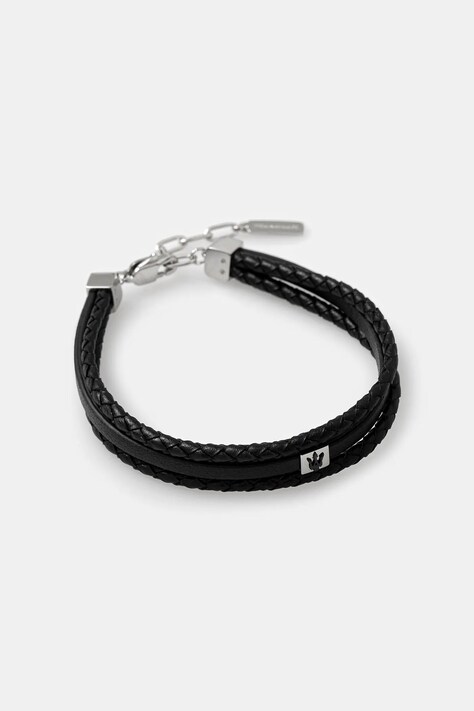 Maserati bransoletka skórzana LEATHER męska JM525AVE32