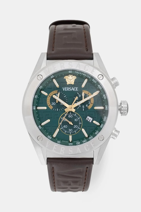 Ρολόι Versace χρώμα: ασημί, VEKJA0325