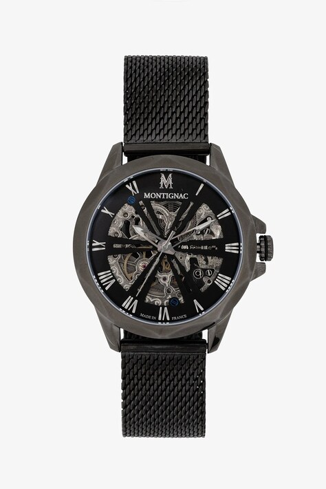 MONTIGNAC zegarek ORIGINE męski kolor szary MOW1005