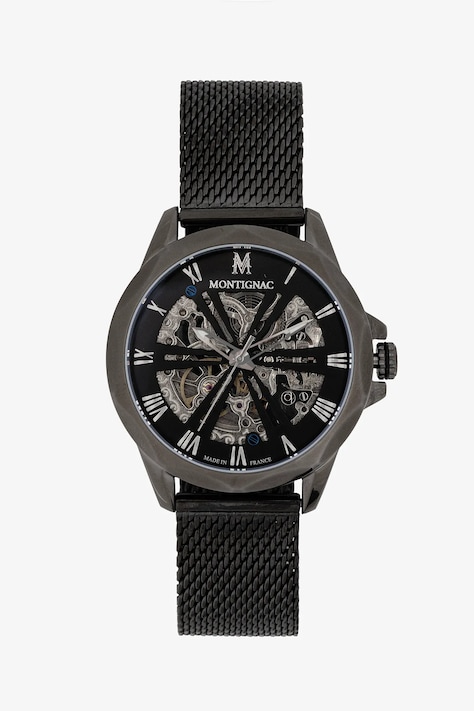 MONTIGNAC zegarek ORIGINE męski kolor szary MOW1005