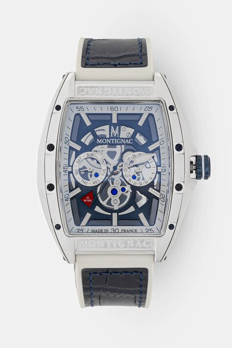 MONTIGNAC zegarek PALADIN męski kolor granatowy MOW802