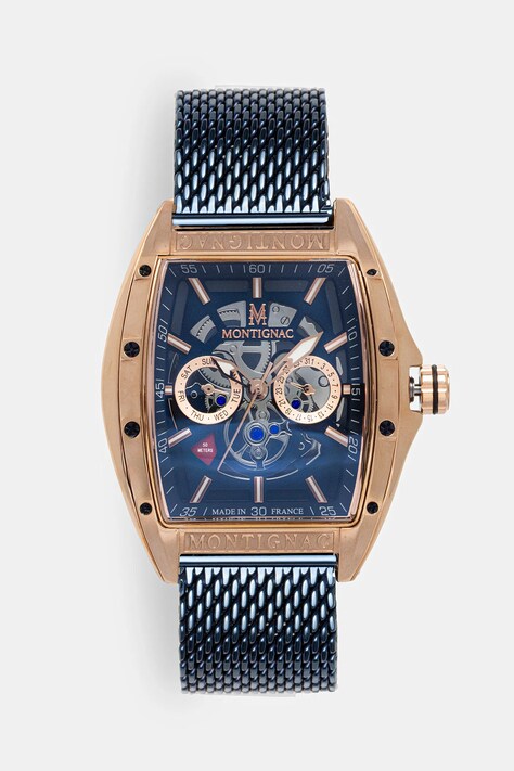 MONTIGNAC zegarek PALADIN męski kolor granatowy MOW701