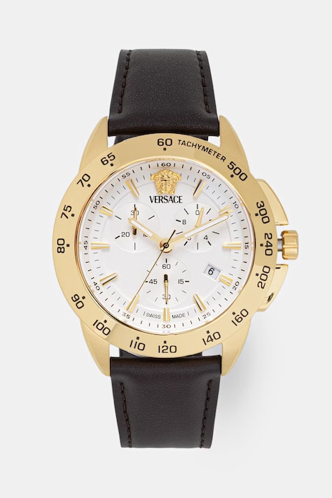 Versace zegarek męski kolor złoty VEKIA0325