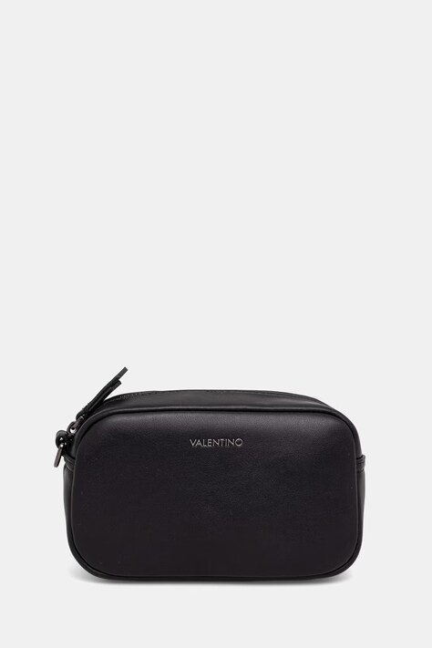 Valentino Bags kosmetyczka męska z imitacji skóry HORIZON czarna VBE8UT669