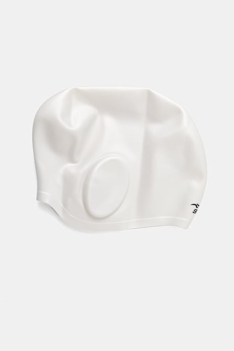 Aqua Speed czepek pływacki biały EAR.CAP.V