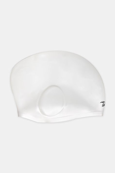 Aqua Speed Шапочка для плавания белая EAR.CAP.V