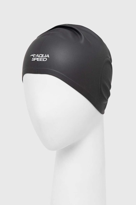 Aqua Speed czepek pływacki czarny EAR.CAP.V
